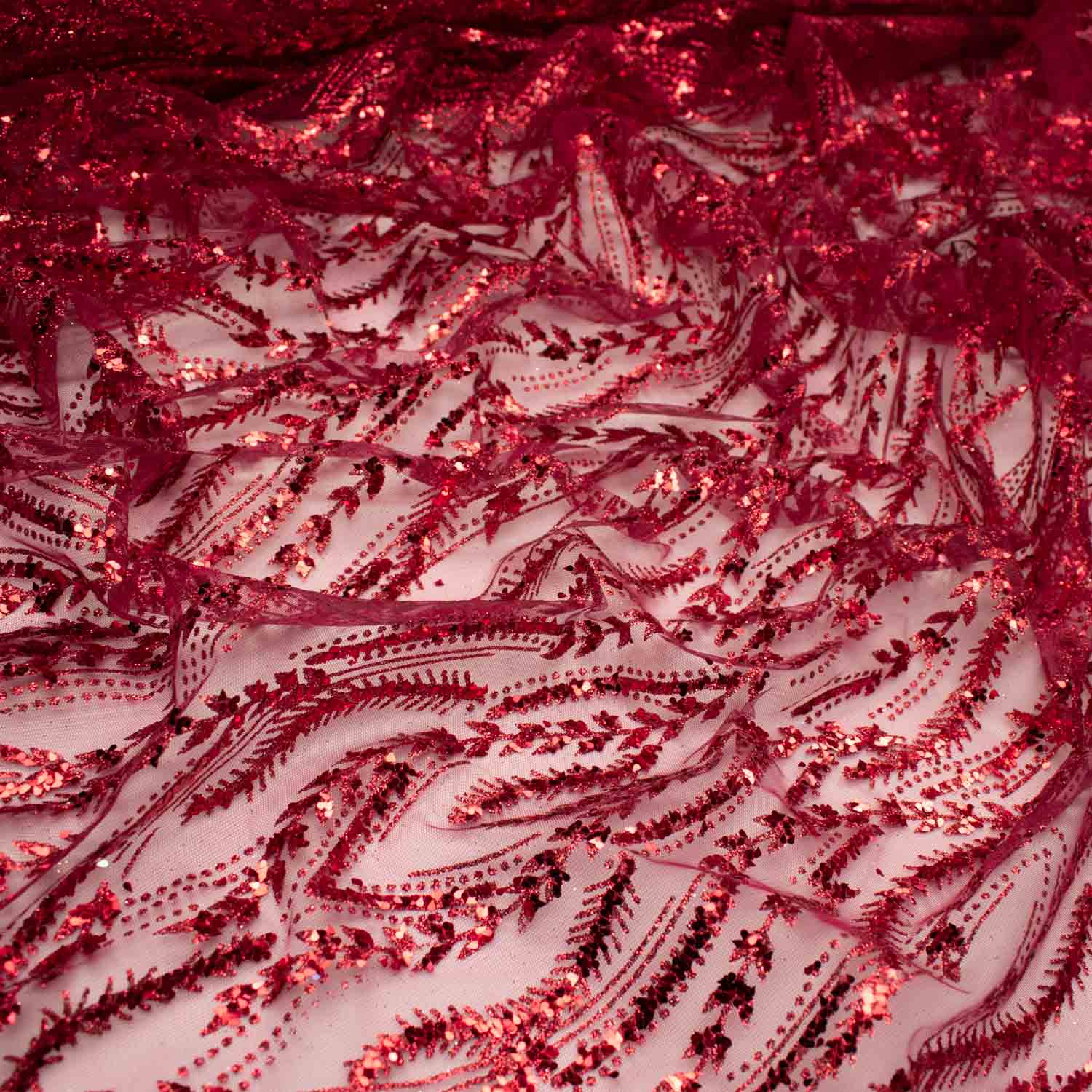 Metallic Glitter Couture Sequin Mesh