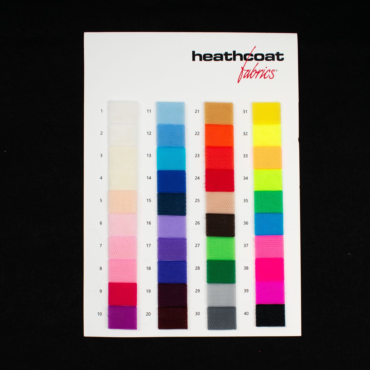 English Tulle Sample Book