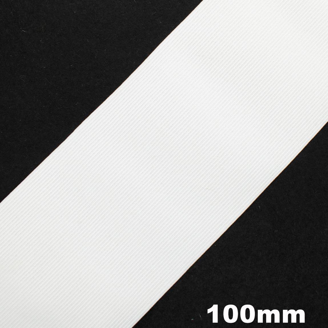 Knitted Elastic Black & White