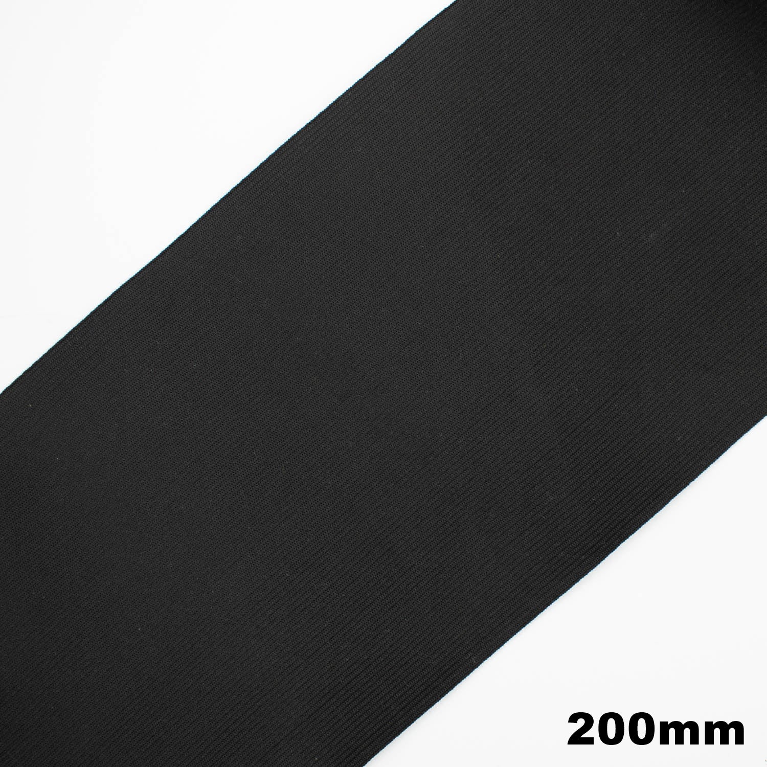Knitted Elastic Black & White