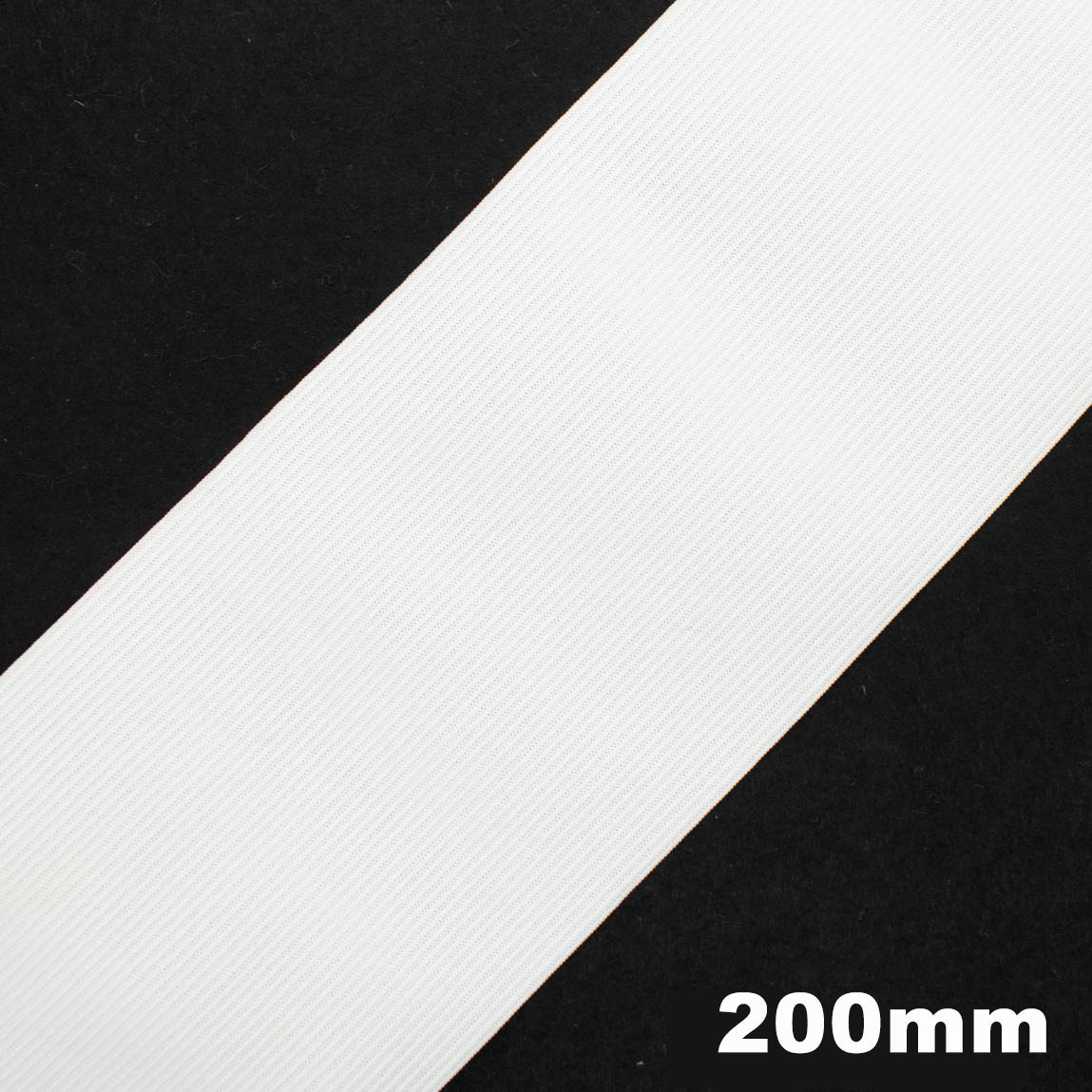 Knitted Elastic Black & White