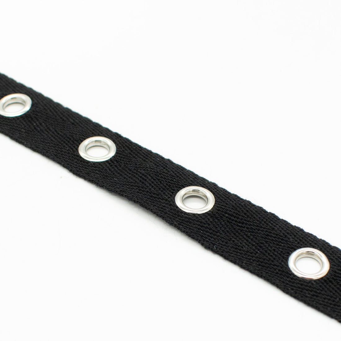 Cotton Herringbone Eyelet Tape 20mm