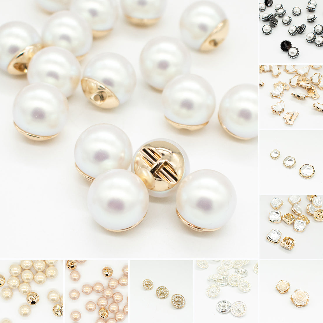 Pearl Metal Shank Button