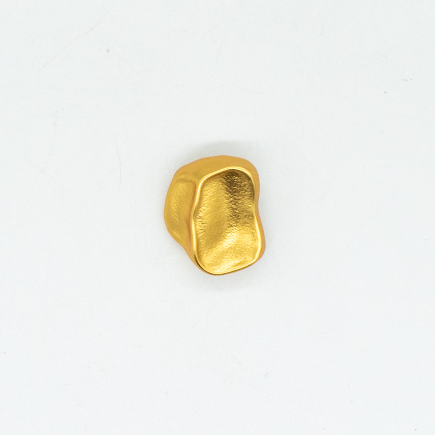 Golden Nugget Metal Shank Button