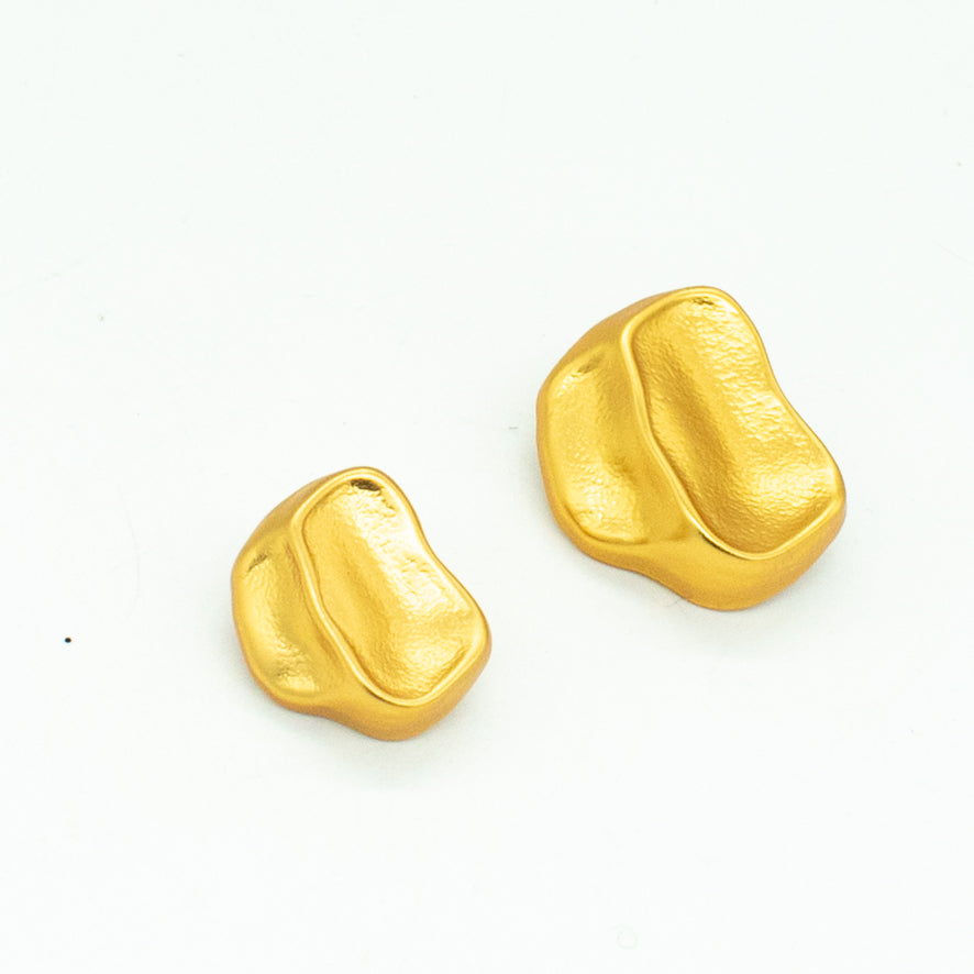 Golden Nugget Metal Shank Button