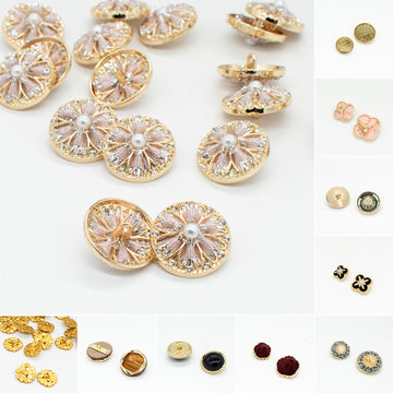 Fashion Metal Shank Button