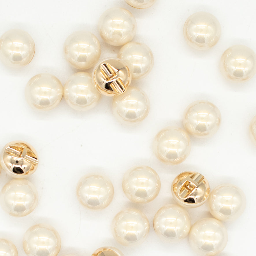 Pearl Metal Shank Button