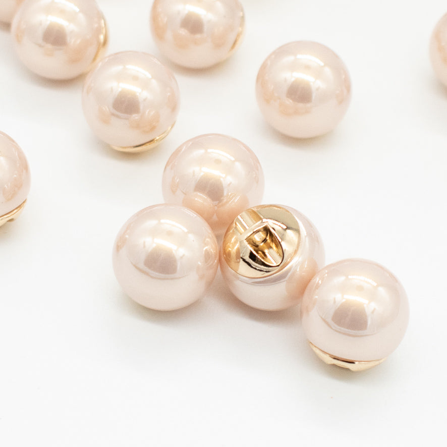 Pearl Metal Shank Button