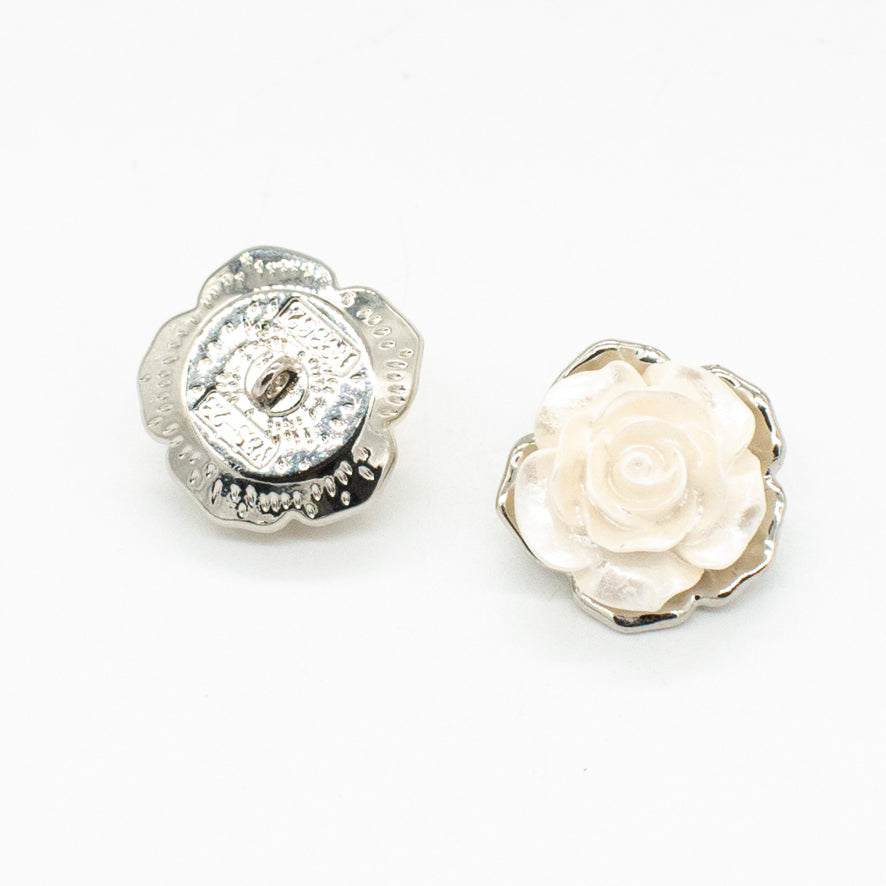 Pearl Metal Shank Button