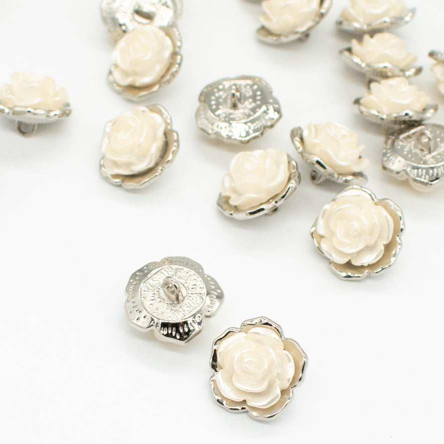Pearl Metal Shank Button