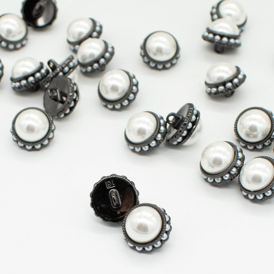 Pearl Metal Shank Button