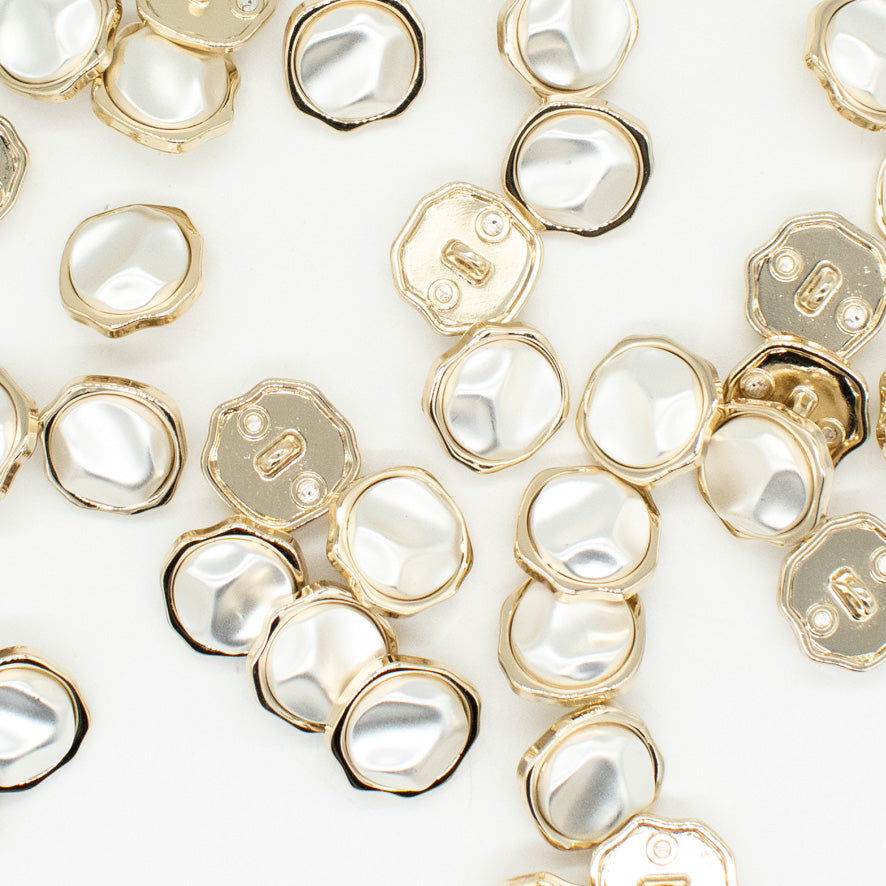 Pearl Metal Shank Button