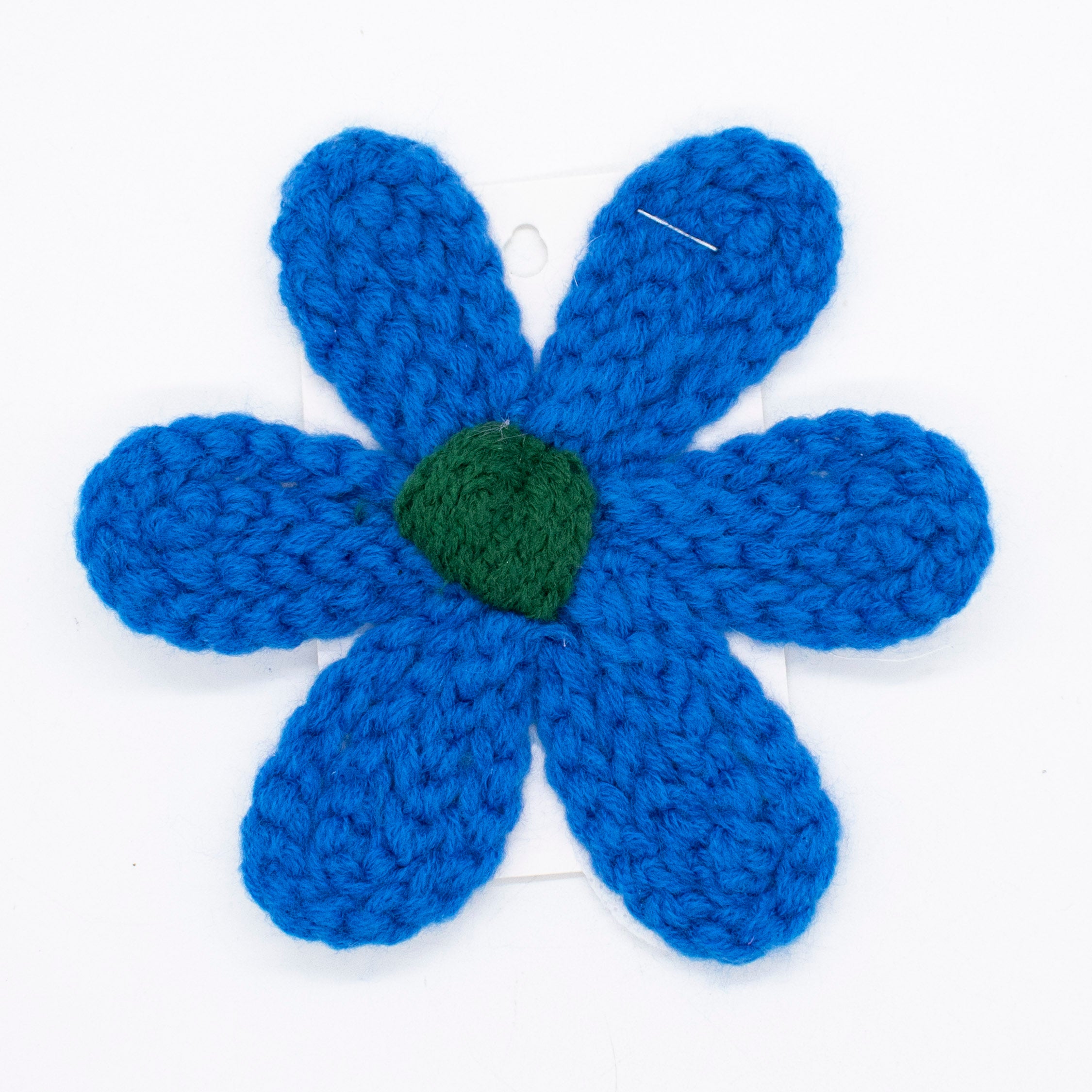 Chunky Yarn Crochet Flower Motif