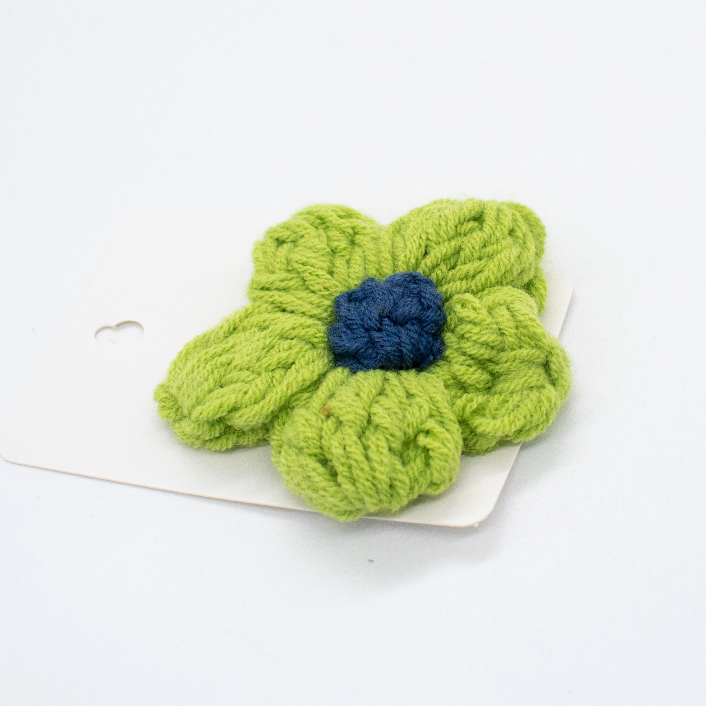Chunky Yarn Crochet Flower Motif
