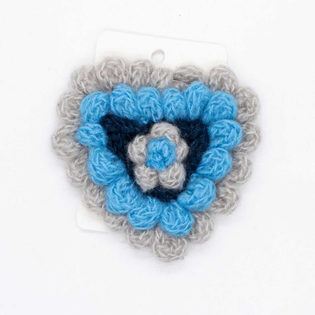 Knitted Yarn Crochet Motif
