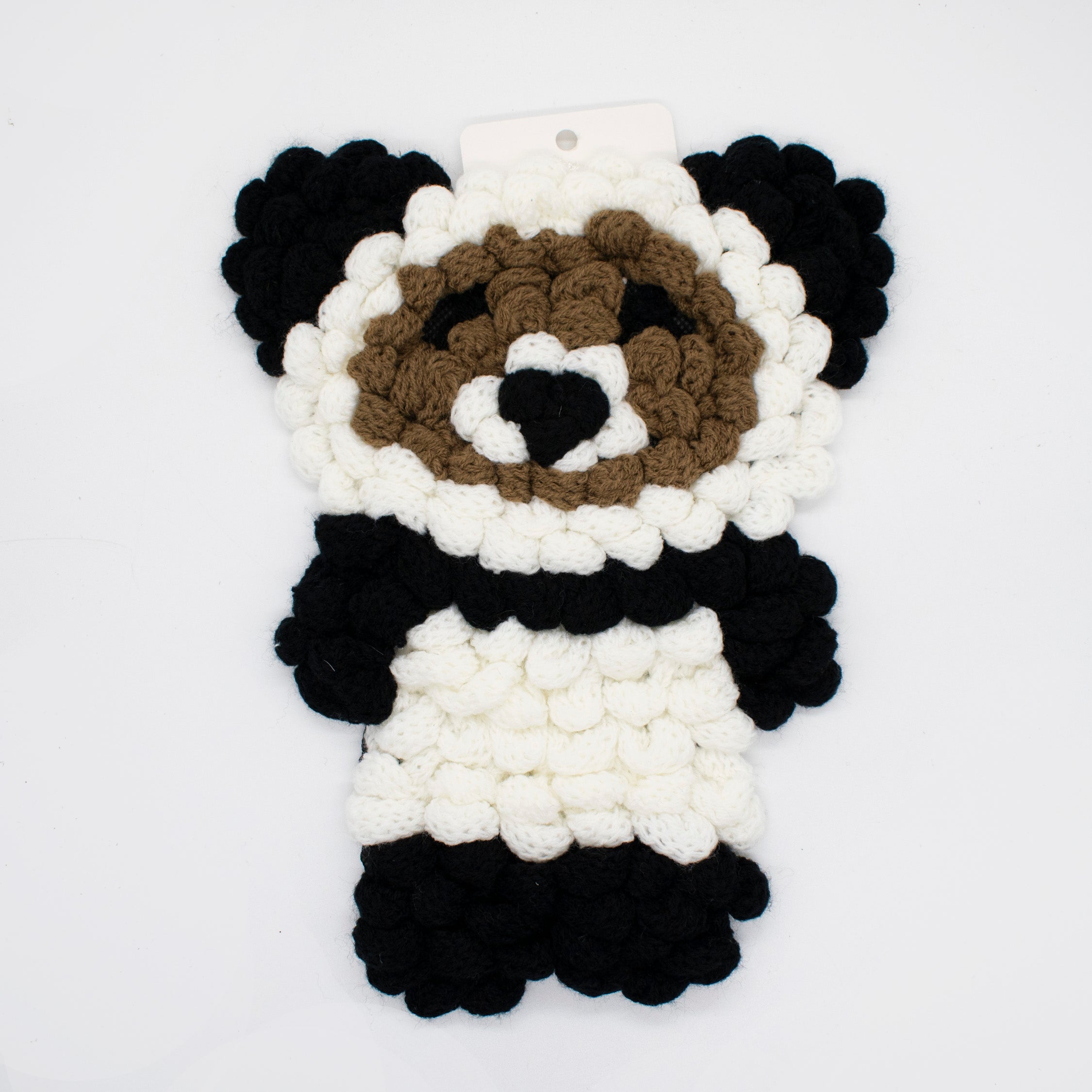 Knitted Yarn Crochet Motif