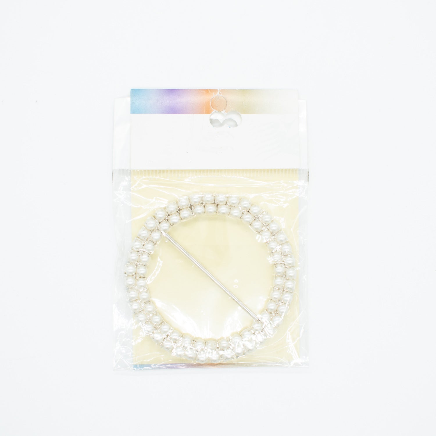 Pearl Decor Fashion Buckle