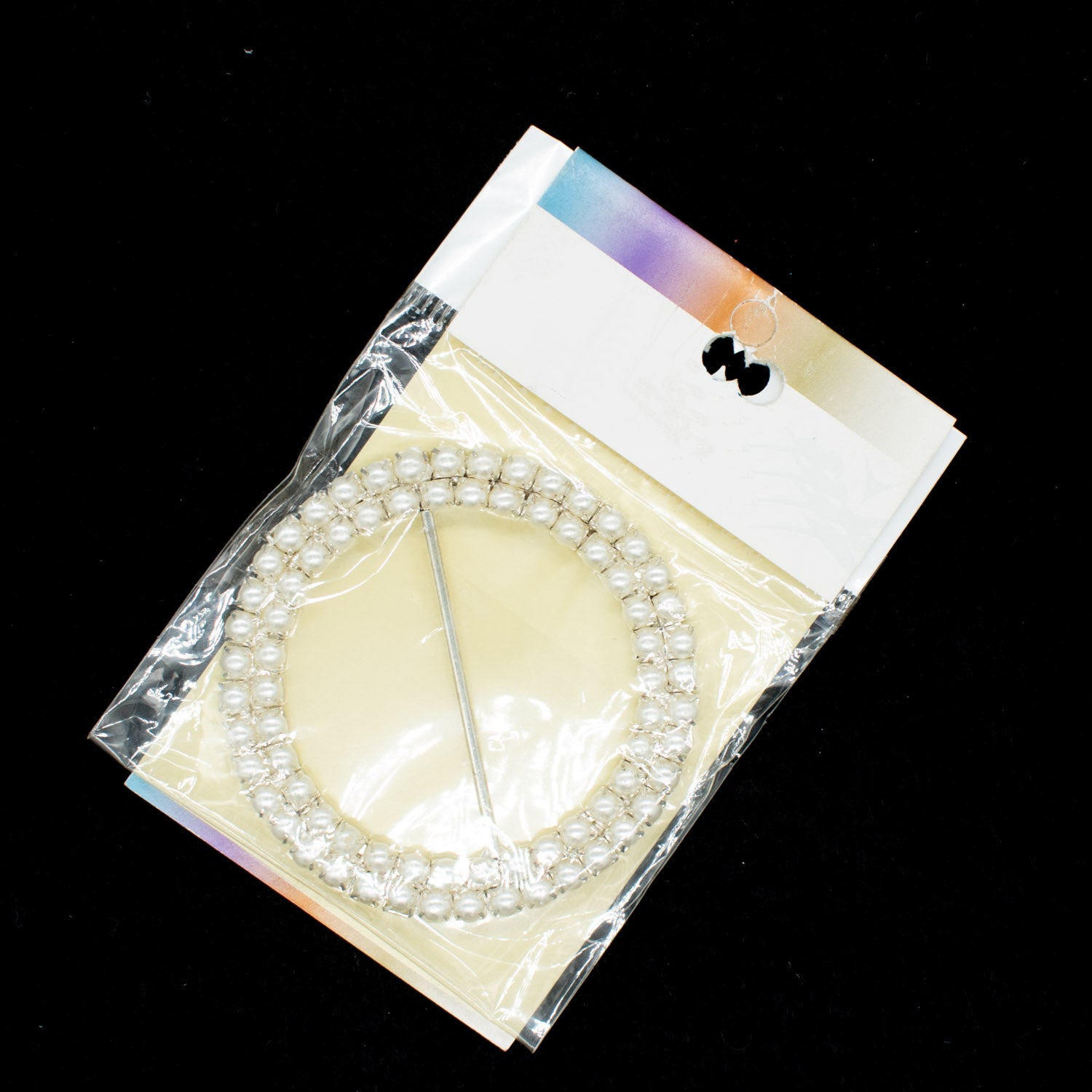 Pearl Decor Fashion Buckle