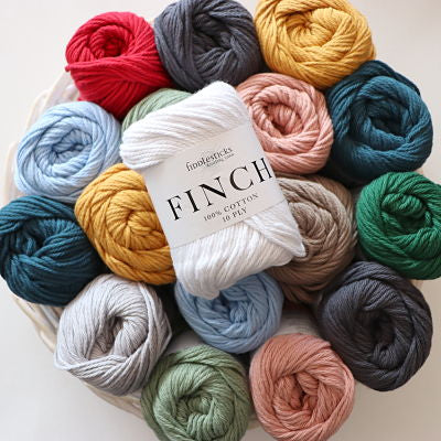 Fiddlesticks Finch 100% Cotton 10 Ply Crochet/ Knitting Yarn