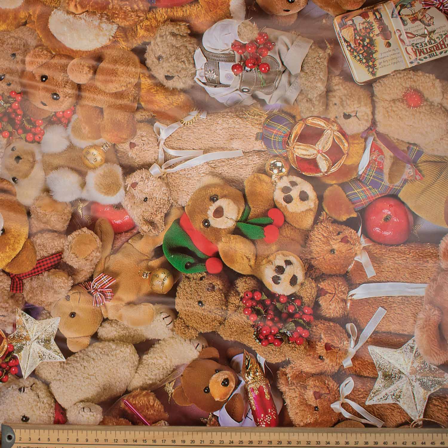 Tiddy Bears & Gifts Plastic Tablecloth Fabric