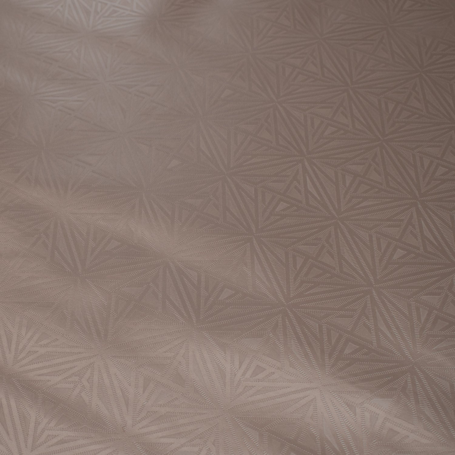 Latte Diamond Plastic Tablecloth Fabric