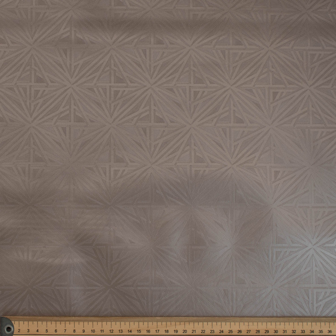 Latte Diamond Plastic Tablecloth Fabric