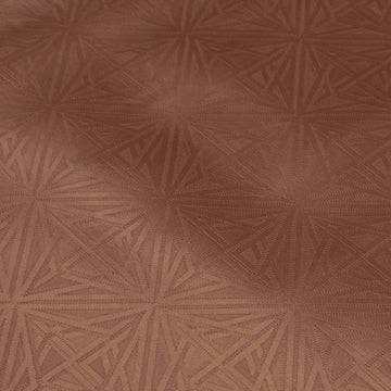 Brown Diamond Plastic Tablecloth Fabric