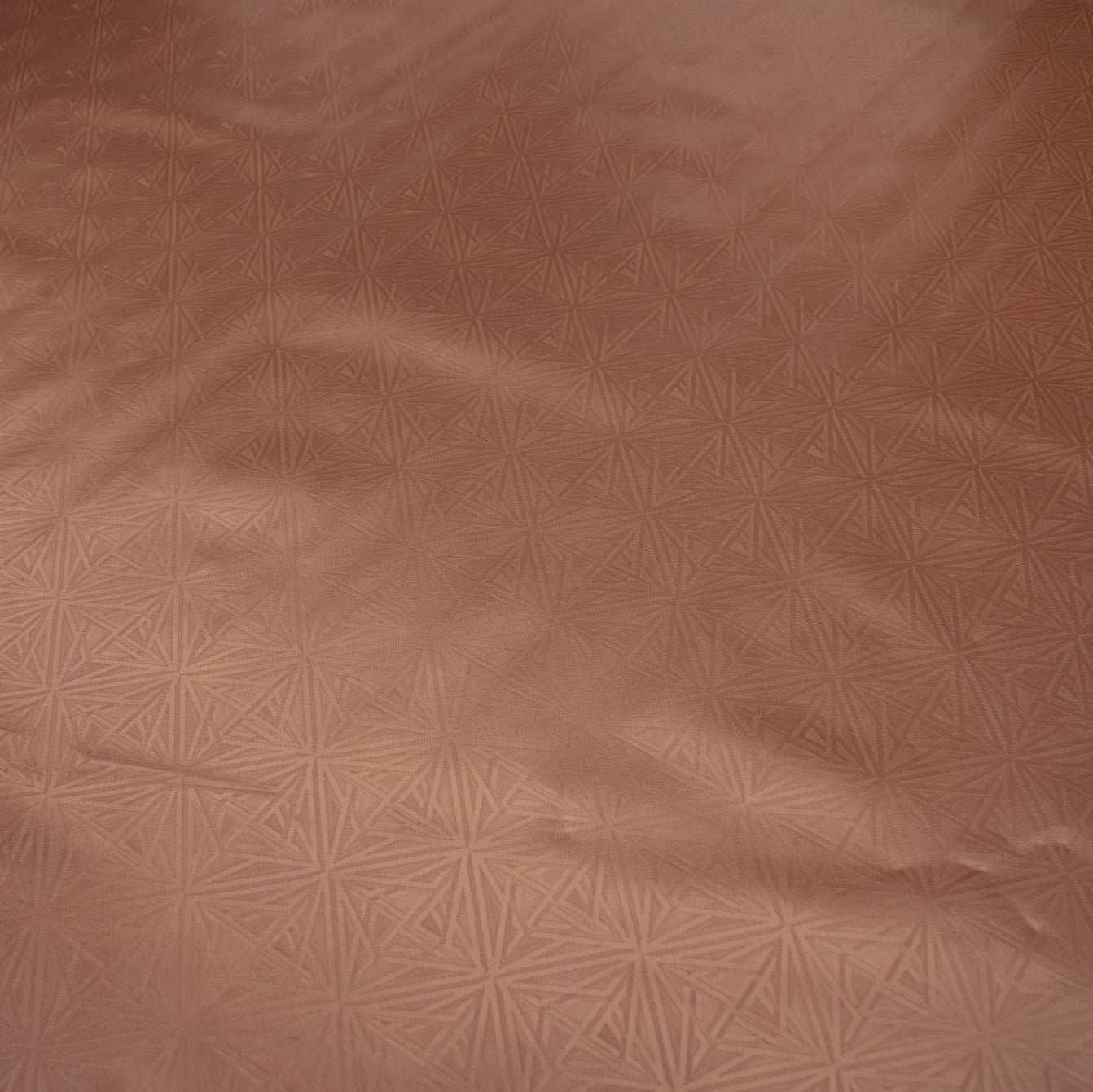 Brown Diamond Plastic Tablecloth Fabric