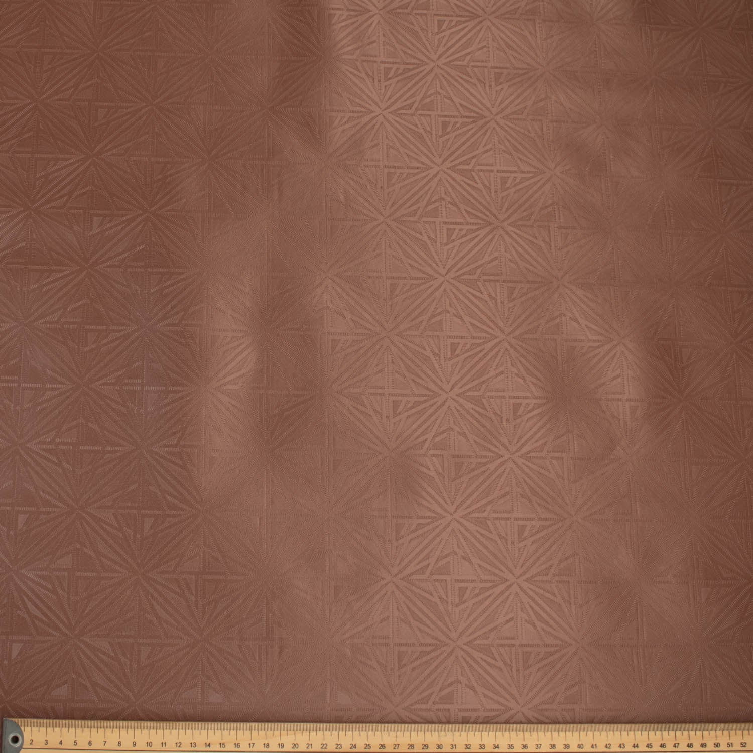 Brown Diamond Plastic Tablecloth Fabric