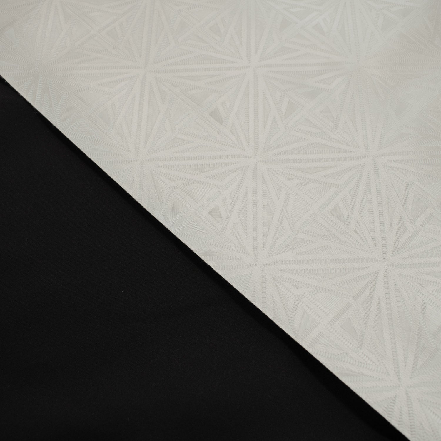 Silver Diamond Plastic Tablecloth Fabric
