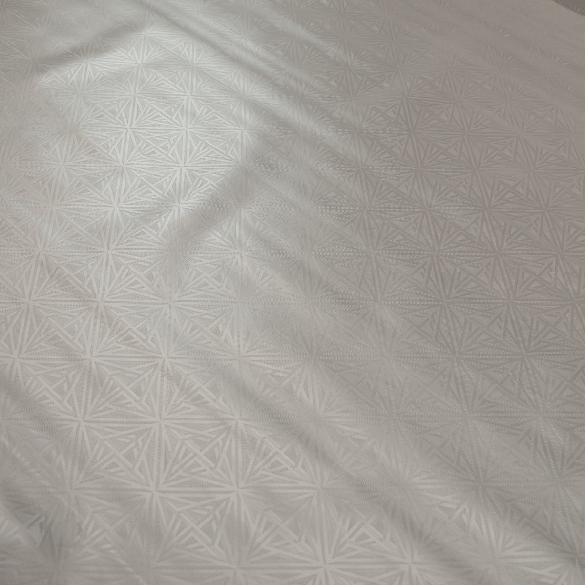 Grey Diamond Plastic Tablecloth Fabric