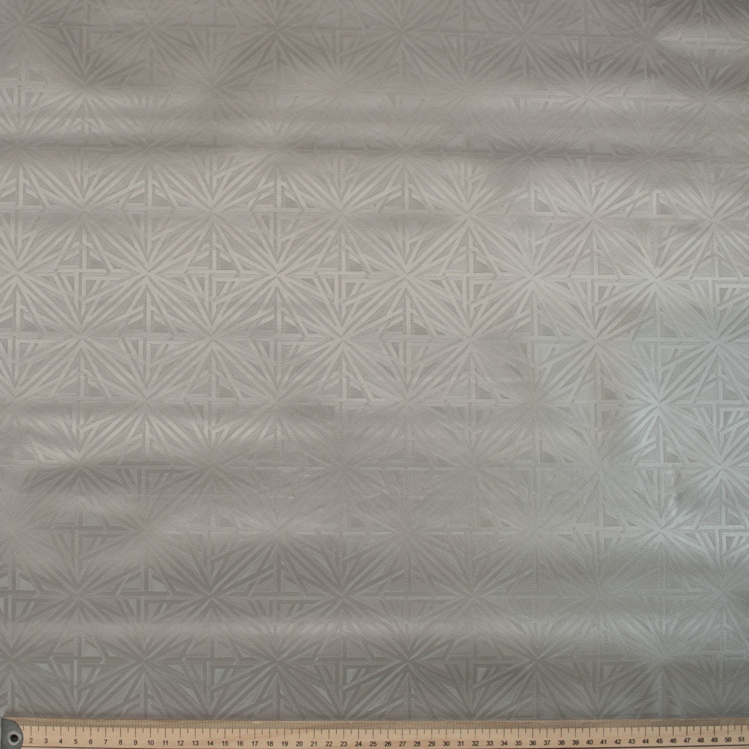 Grey Diamond Plastic Tablecloth Fabric