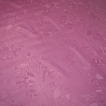 Purple Floral Vines Plastic Tablecloth Fabric