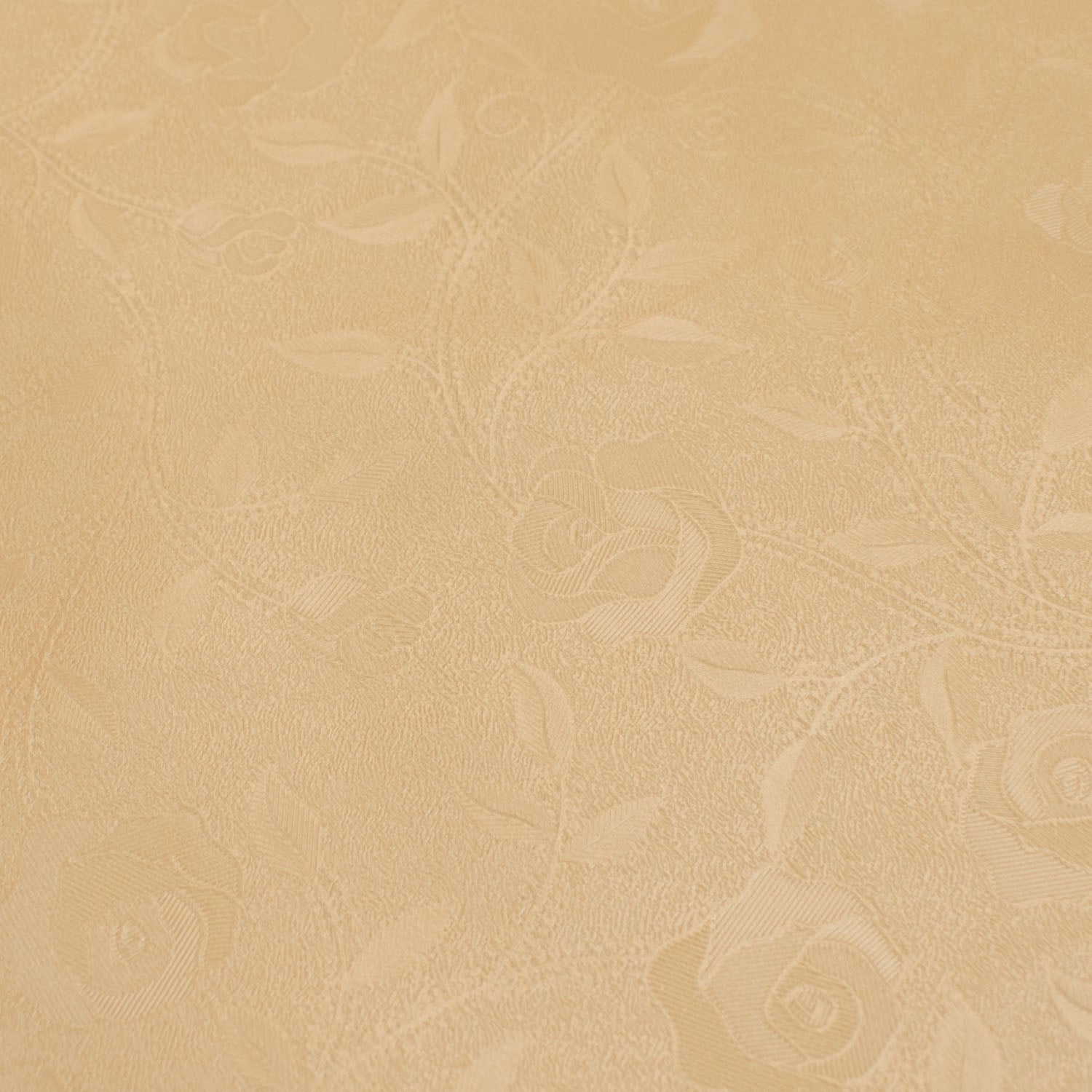 Gold Vines Plastic Tablecloth Fabric