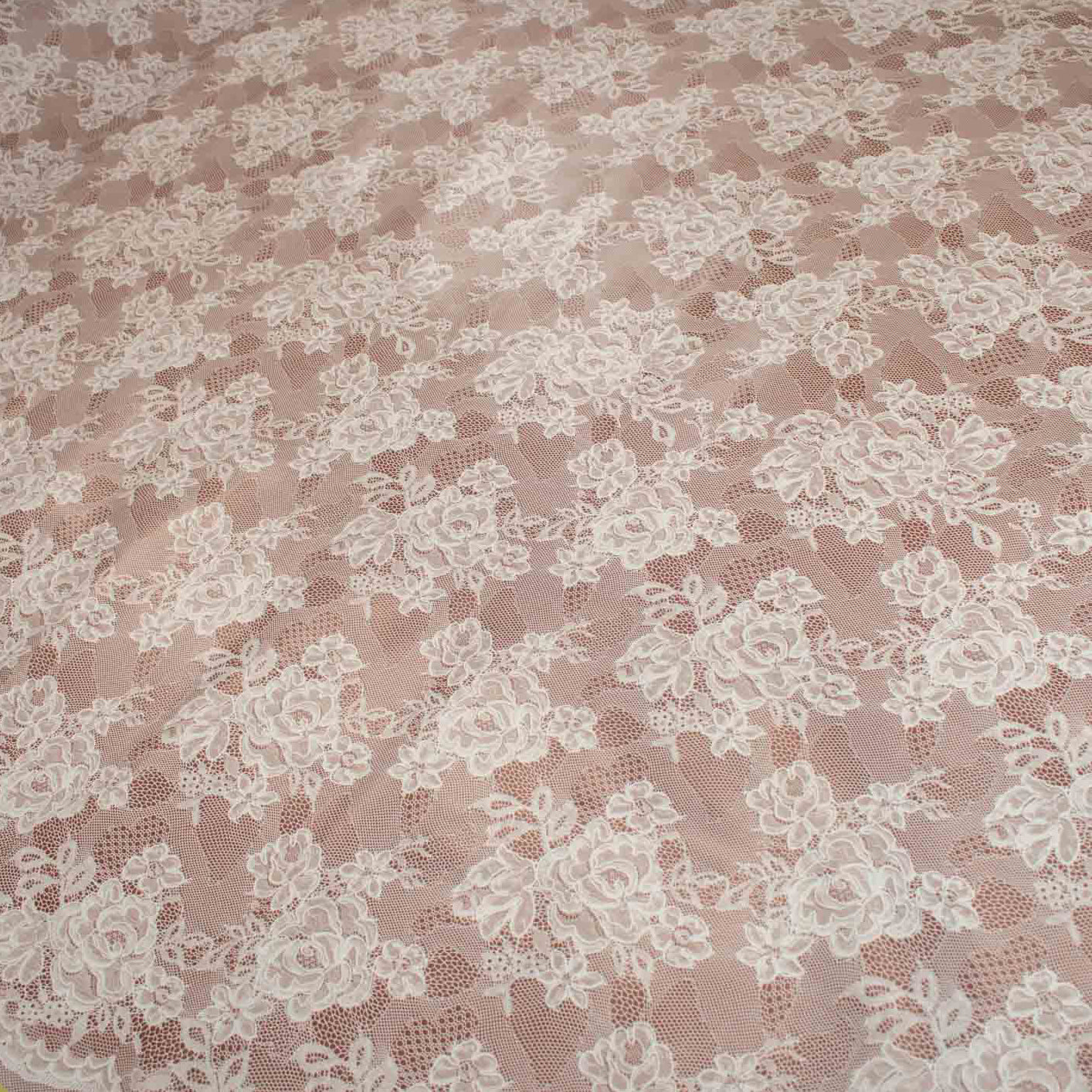 Maroon Laces Plastic Tablecloth Fabric