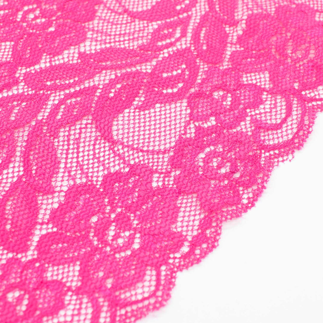 Floral Vines Stretch Lace Trim 15CM
