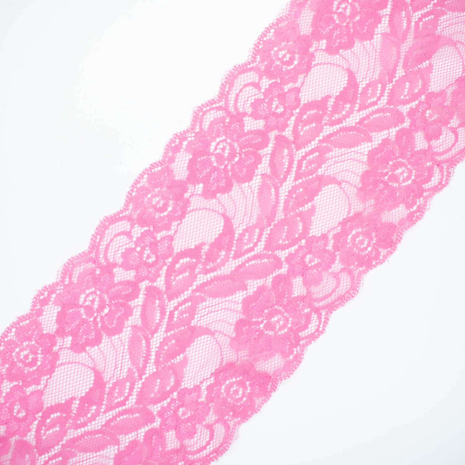 Floral Vines Stretch Lace Trim 15CM