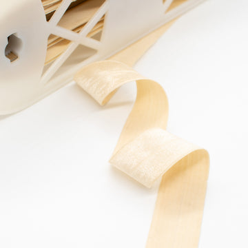 Simplicity Fold Over Elastic FOE 25mm Nude