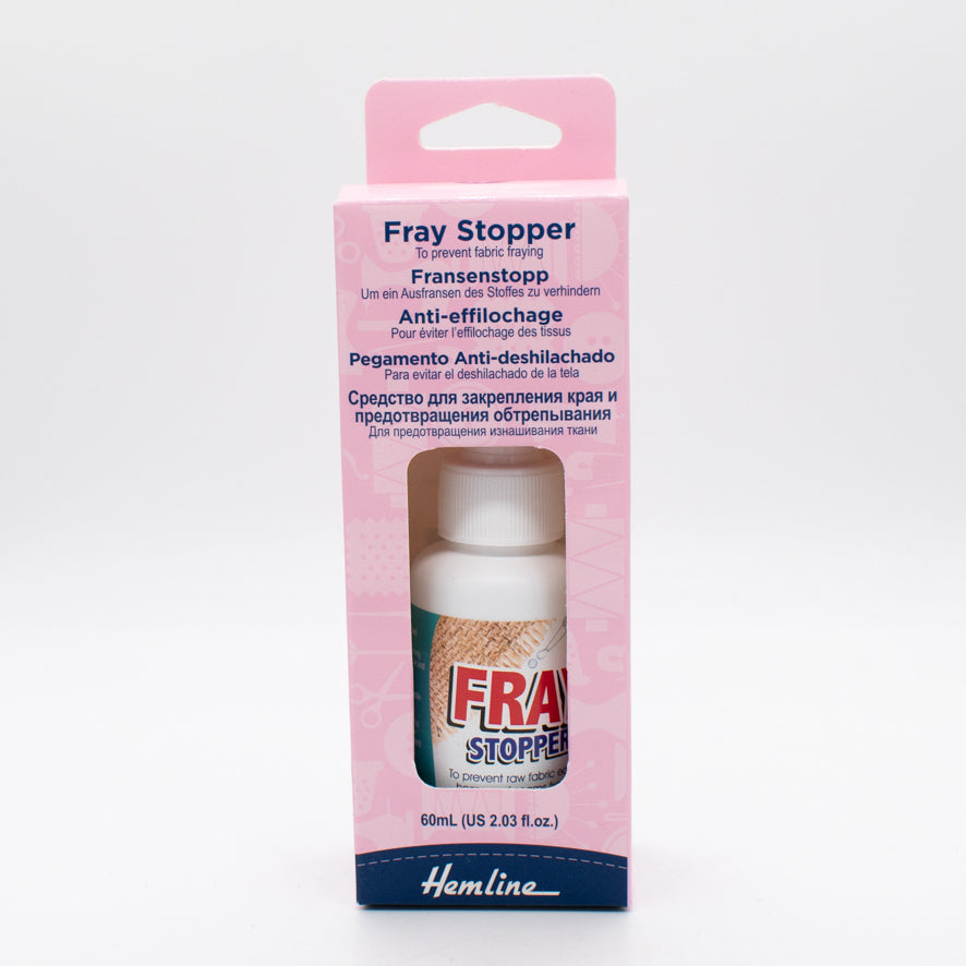 Hemline Fray Stopper Glue 60ml – Homecraft Textiles