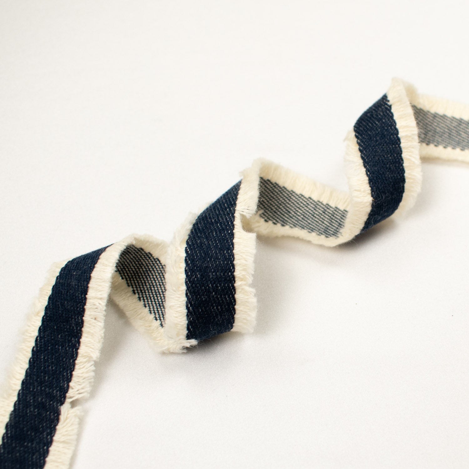 Frayed Denim Trim 25.5MM