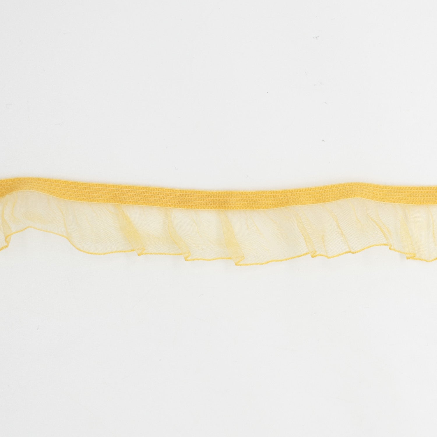 Frilled Organza Elastic Lace Trim 25mm - Design 1