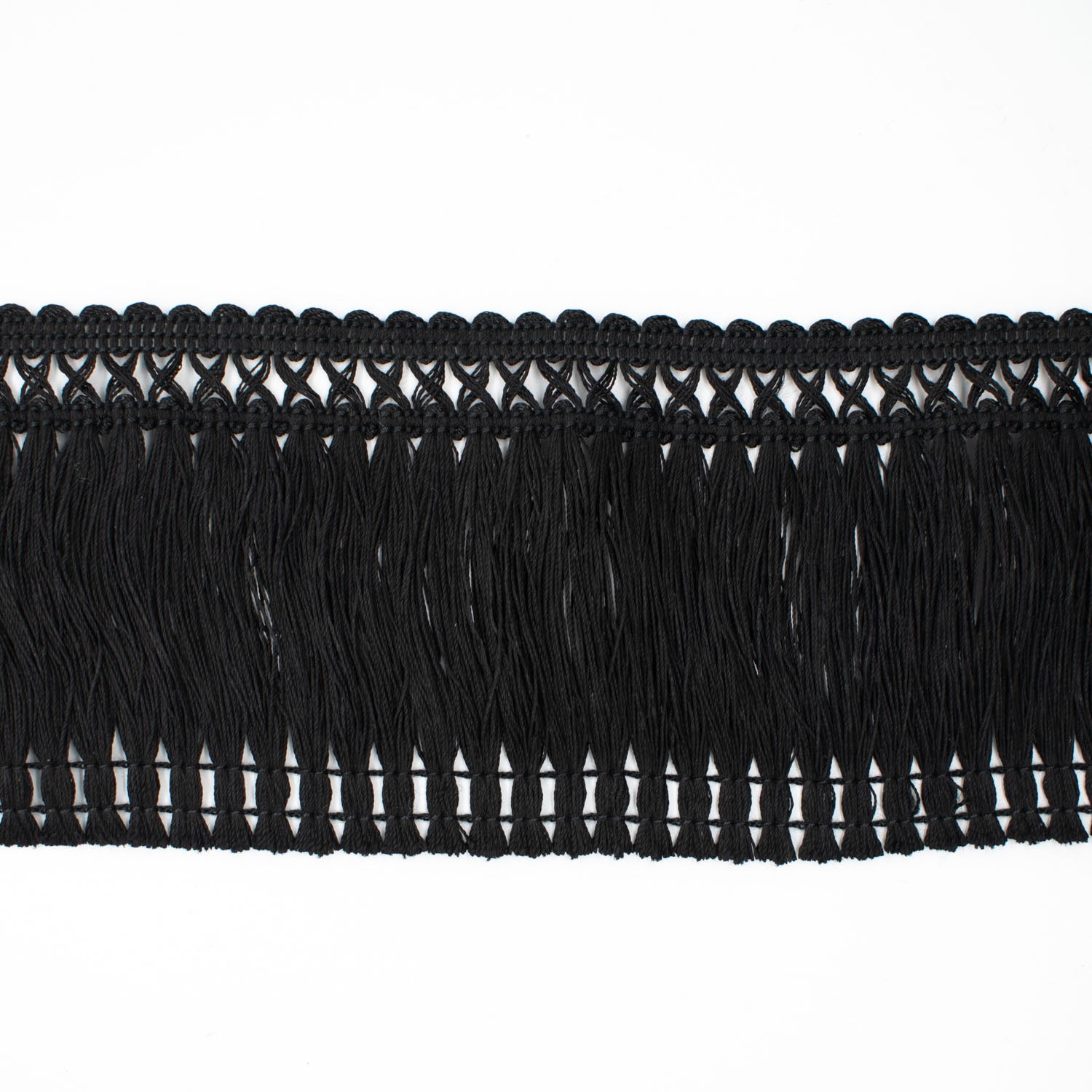 Simplicity Black Fringing Lace 9cm
