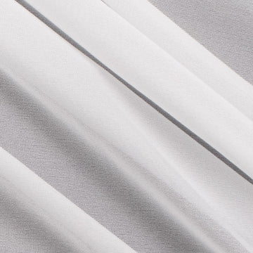 Fusible/Iron on 2 Way Stretch Stabilizer Interfacing Light Weight White