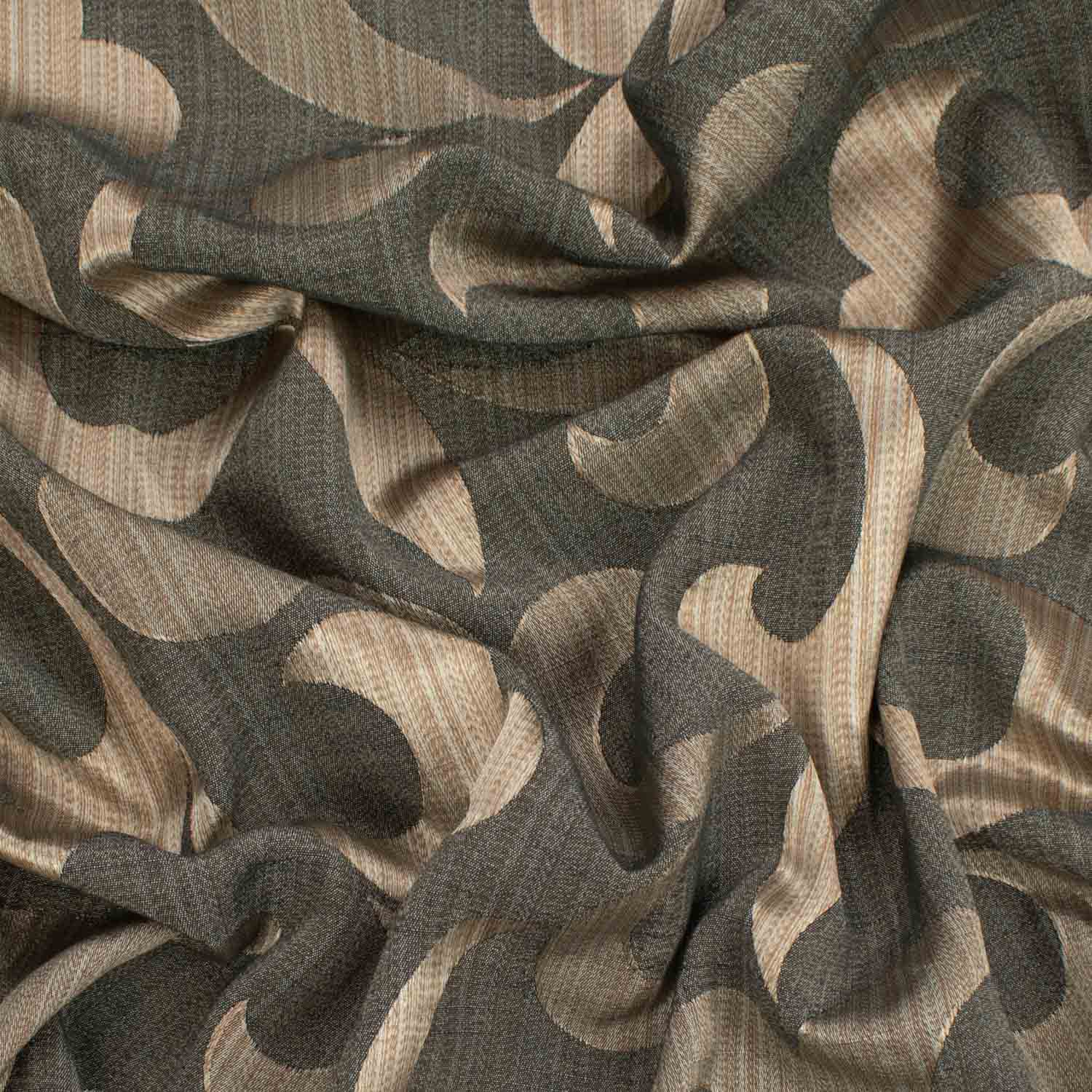 Gala by Maurice Kain Curtaining/Upholstery Reversible Vines Damask Jacquard