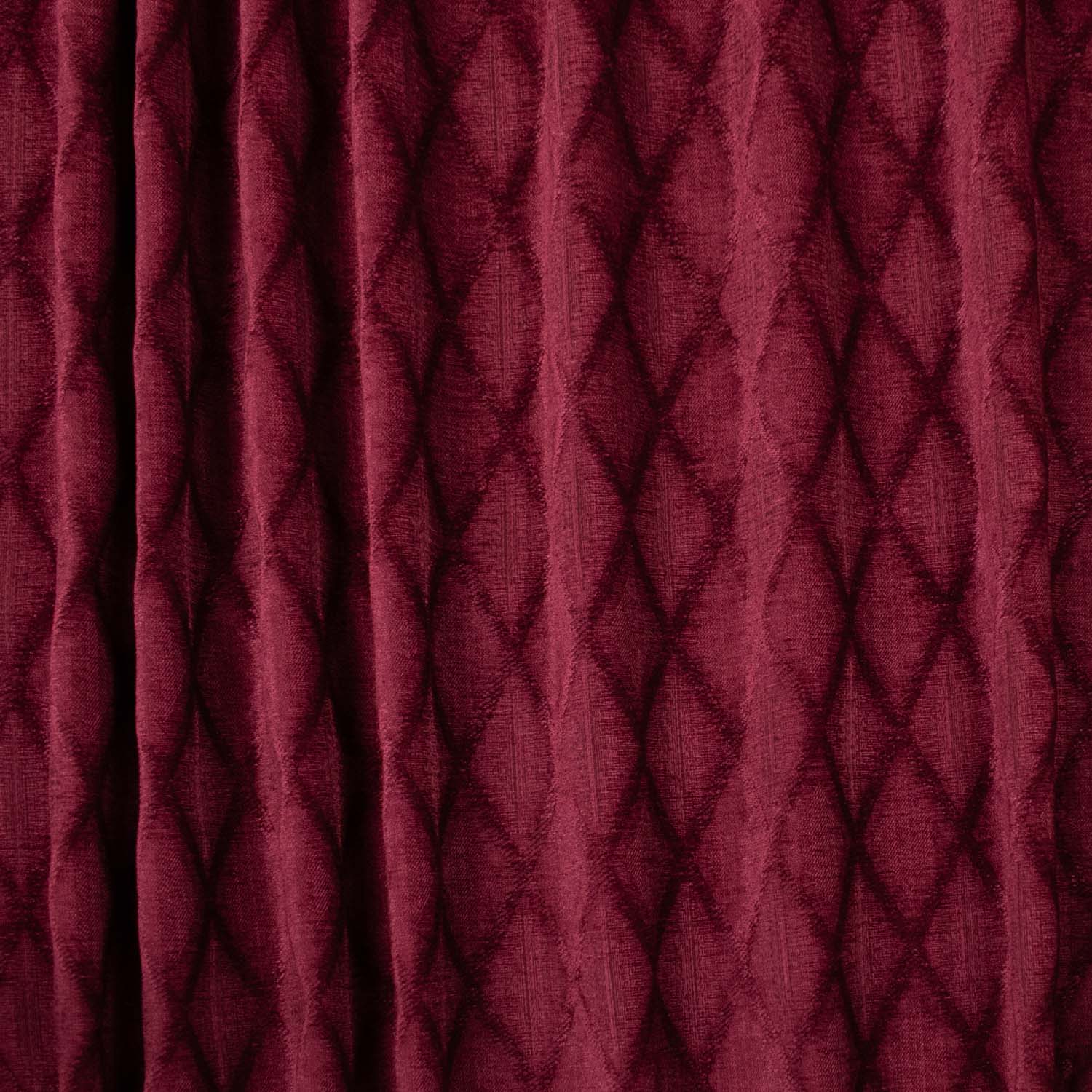 Gamut by Zepel - Curtaining/Upholstery Lattice Embossed Chenille Velvet