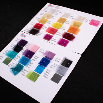Glitter Tulle Sample Book