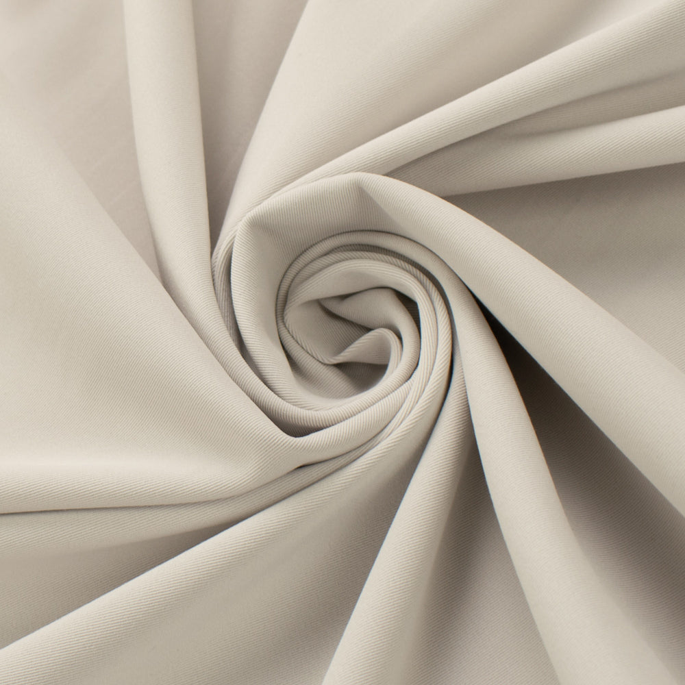 Japanese Nikkei Slight Stretch Twill Suiting - Design-40525 Silver