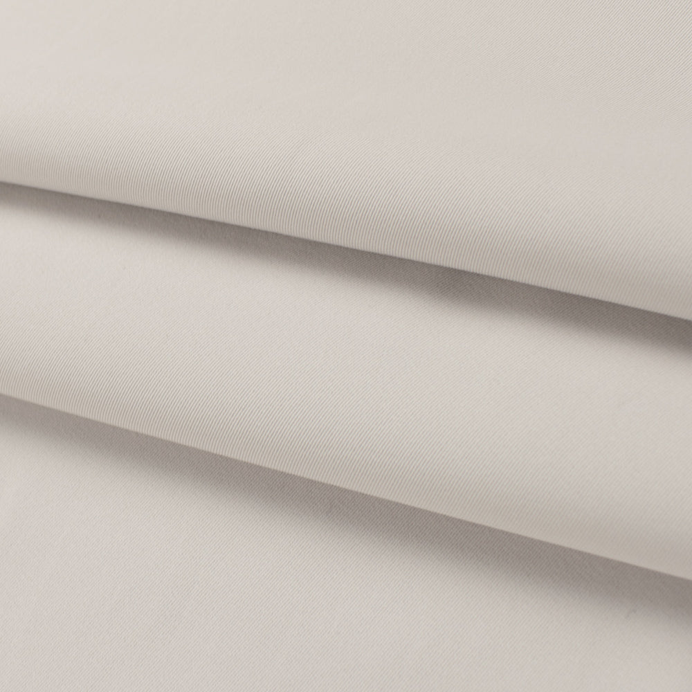 Japanese Nikkei Slight Stretch Twill Suiting - Design-40525 Silver