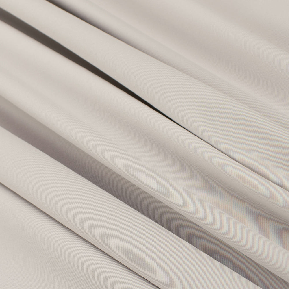 Japanese Nikkei Slight Stretch Twill Suiting - Design-40525 Silver