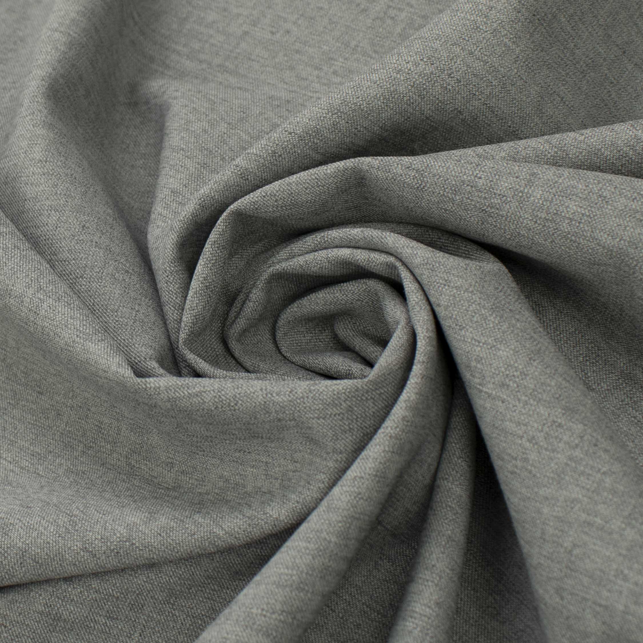 Japanese Nikkei Crepe Suiting - Design-40519 Grey